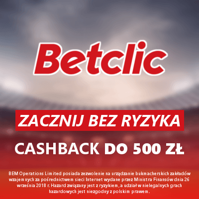 Betclic cashback 500